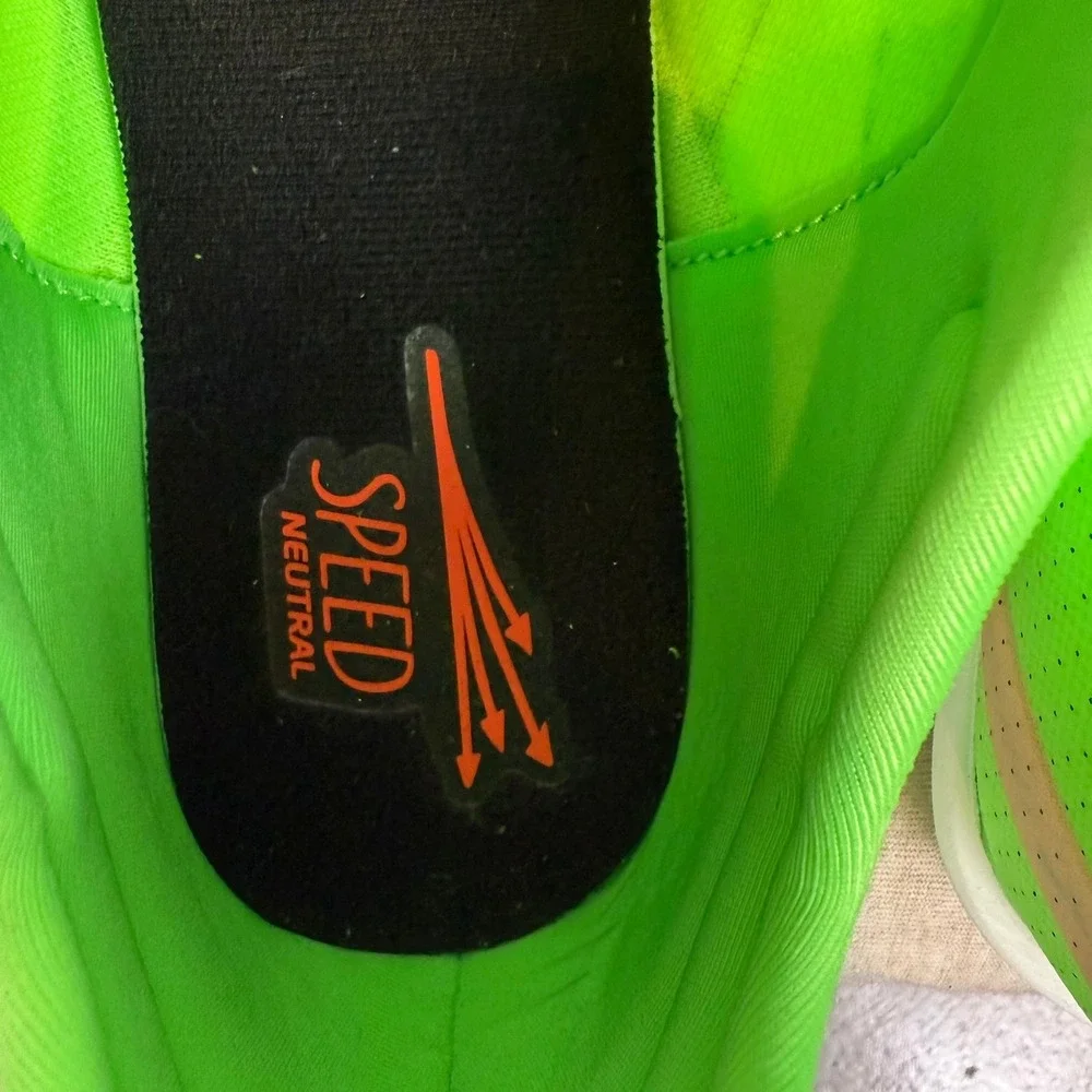 Brooks Wire v7 XC Track Racing Spikes‎ Neon Green Orange Mens Size 13
